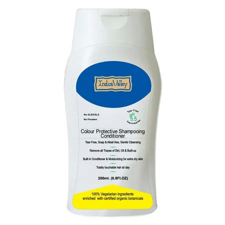 Indus Valley Colour Protective Shampooing with Conditioner, 200 ml
