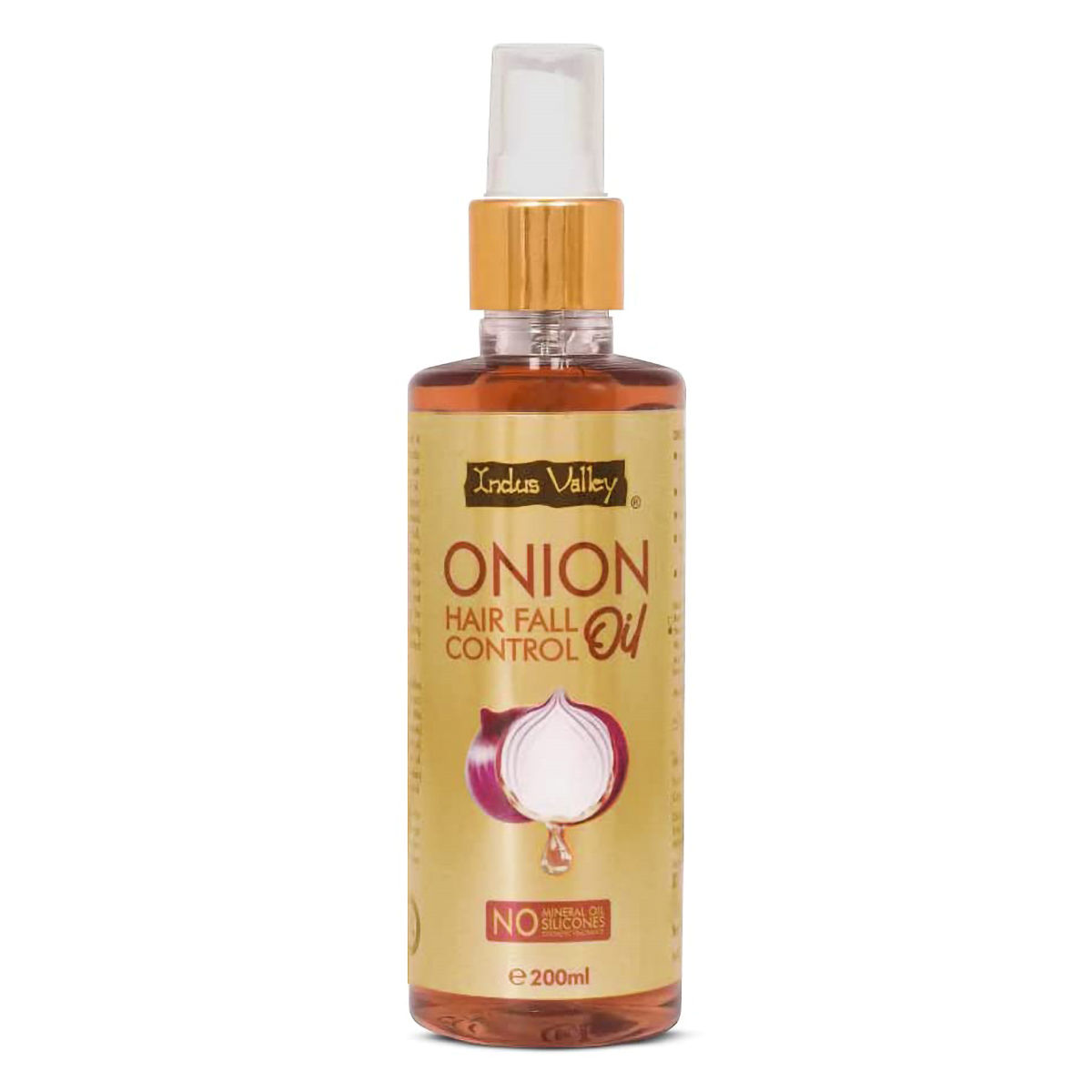 Indus Valley Onion Hairfall Control Oil, 200 ml Price, Uses, Side