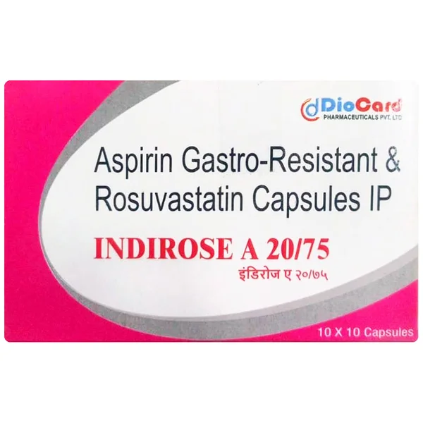 Indirose A 20/75 Capsule 10's