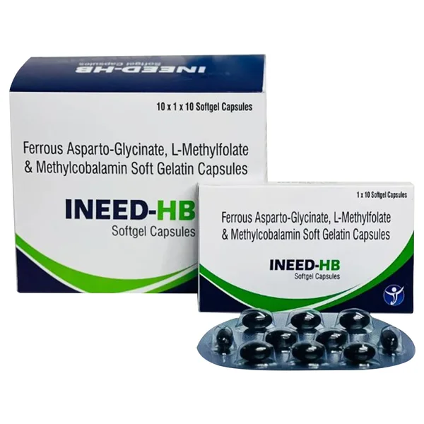 Ineed-HB Softgel Capsule 10's, Pack of 10