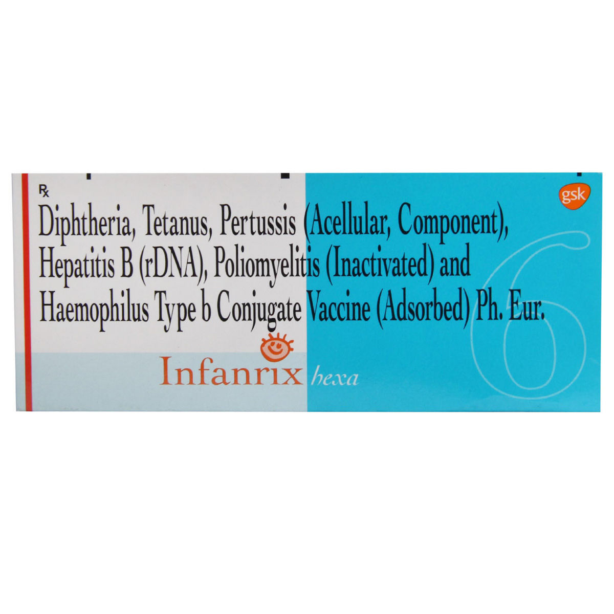 Buy Infanrix Hexa Vaccine 0.5 ml Online