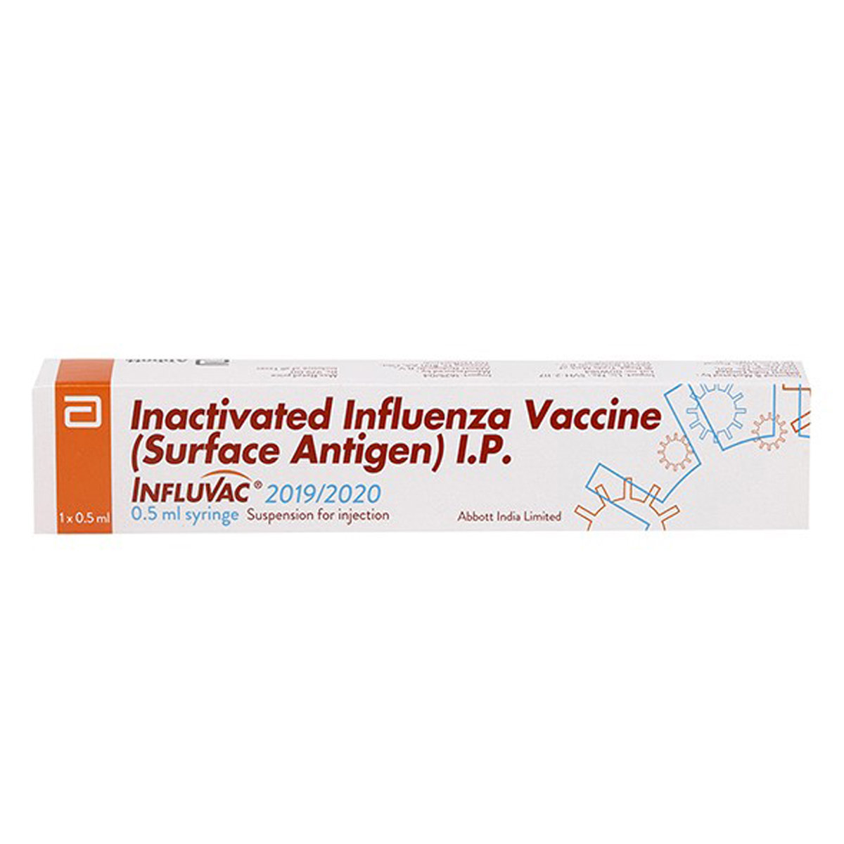 Influvac Tetra 2019/2020 Vaccine 0.5 ml, Pack of 1 Influvac Tetra 2019/2020 Vaccine 0.5 ml, Pack of 1
