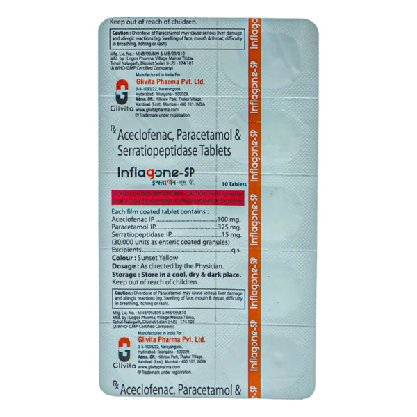 Inflagone-SP Tablet 10's