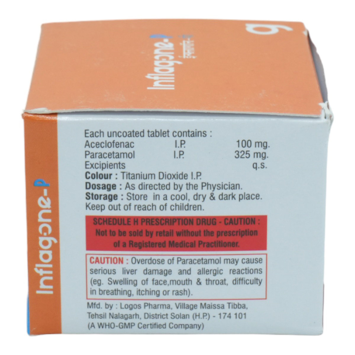 Inflagone-P Tablet 10's, Pack of 10 TabletS Inflagone-P Tablet 10's, Pack of 10 TabletS