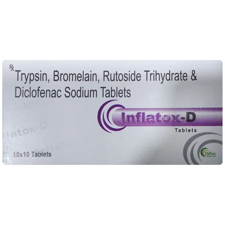 Inflatox-D Tablet 10's