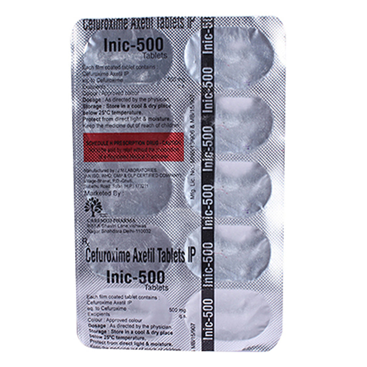 Inic-500 Tablet 10's, Pack of 10 TabletS Inic-500 Tablet 10's, Pack of 10 TabletS