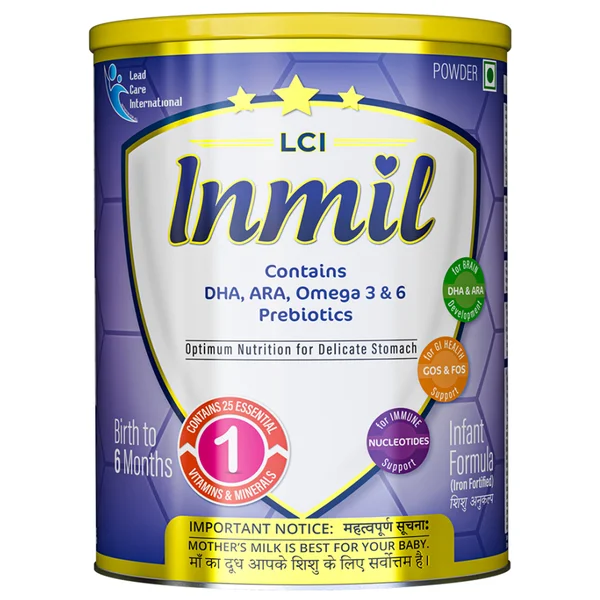 Inmil Stage-1 Infant Formula Powder, 400 gm Tin