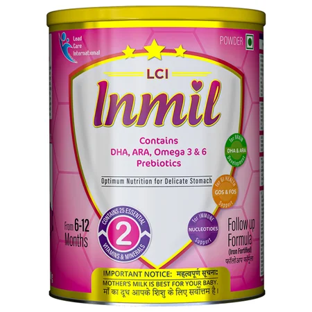 Inmil Stage-2 Infant Formula Powder, 400 gm Tin