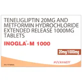 Inogla-M 1000 Tablet 10's, Pack of 10 TabletS