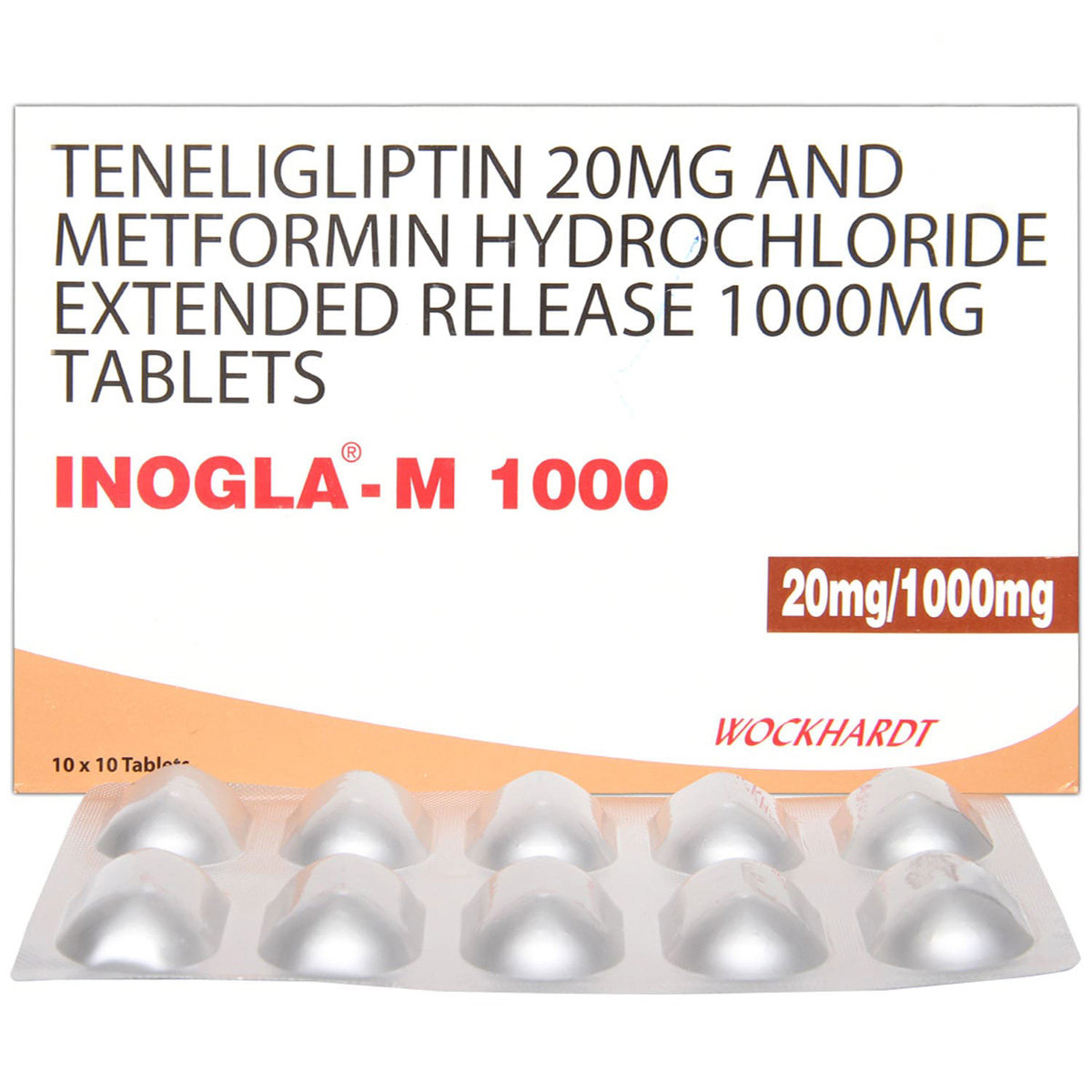 Inogla-M 1000 Tablet 10's, Pack of 10 TabletS Inogla-M 1000 Tablet 10's, Pack of 10 TabletS