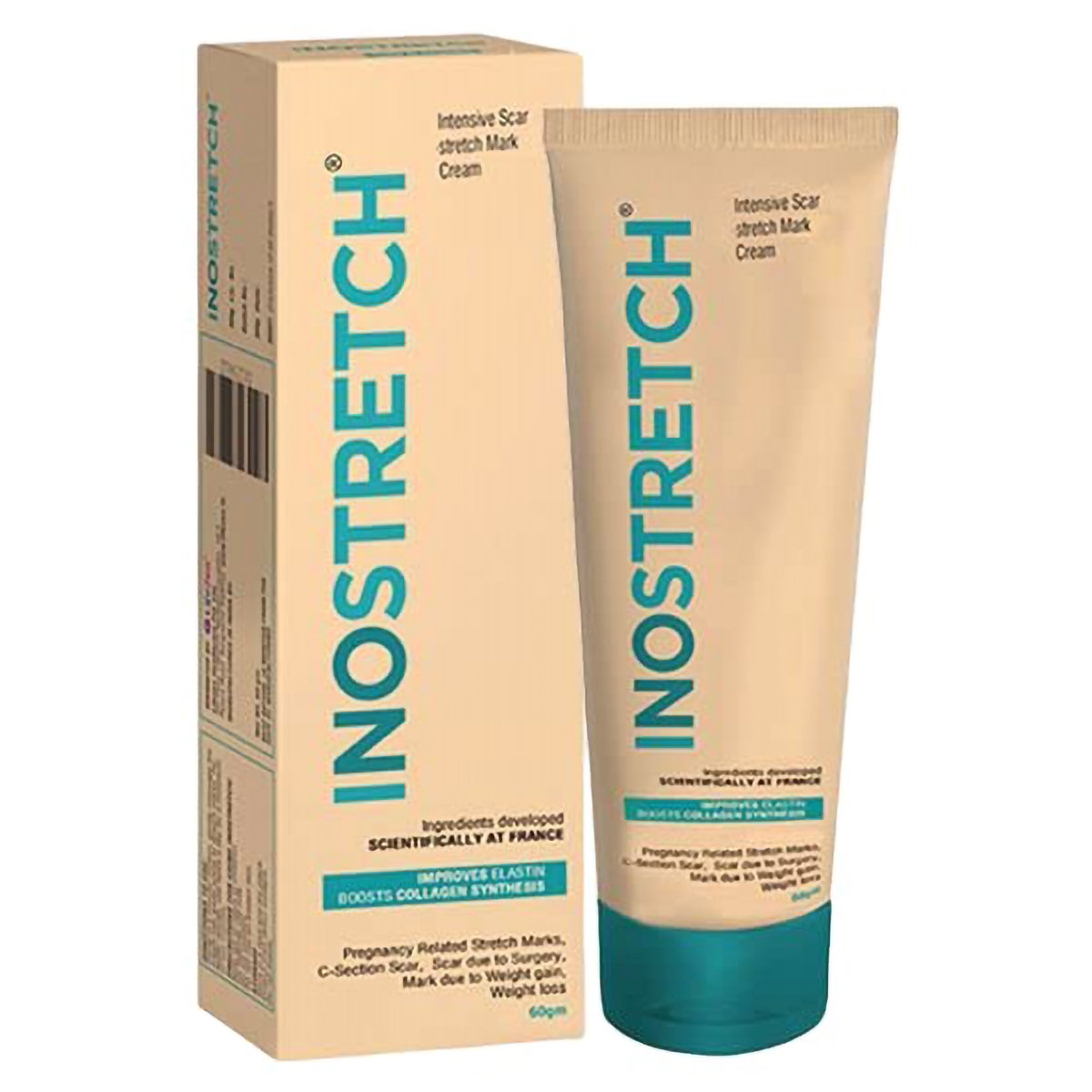 Inostretch Cream 60 gm, Pack of 1 Inostretch Cream 60 gm, Pack of 1
