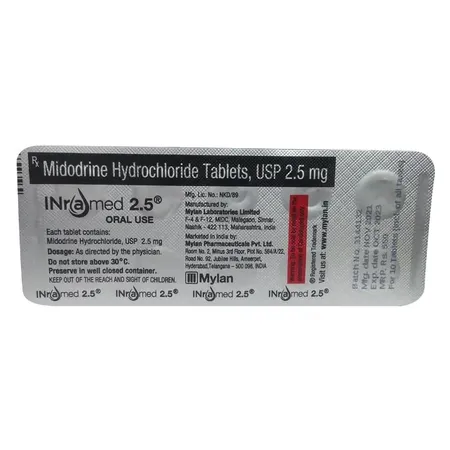 Inramed 2.5 Tablet 10's