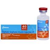 Insugen 30/70 40IU/ml Injection 10 ml, Pack of 1 INJECTION