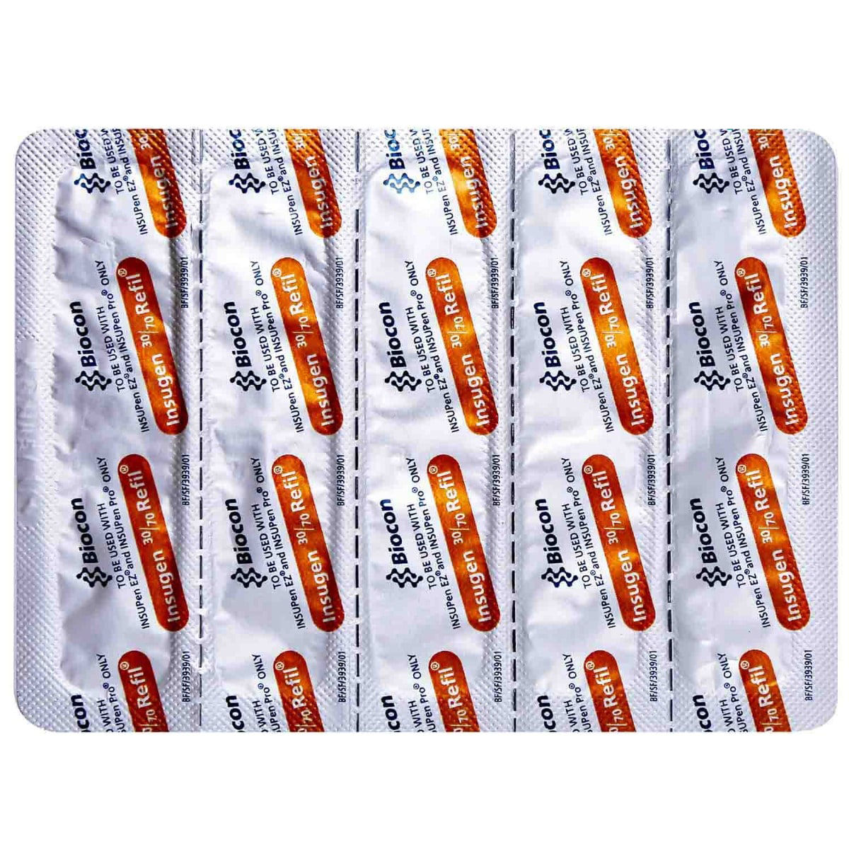 Insugen 30/70 100IU/ml Refil Cartridge 3 ml Price, Uses, Side Effects ...