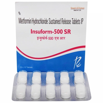 Insuform 500 SR Tablet 10's, Pack of 10 TABLETS