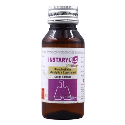 Instaryl LS Junior Expectorant 60 ml, Pack of 1 Expectorant