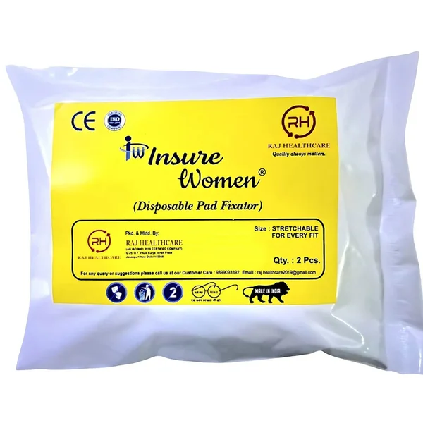 Insure Women Disposable Pad Fixator-XXXL, 2 Count