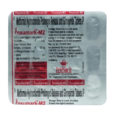 Insumark-M2 Tablet 15's, Pack of 15 TABLETS