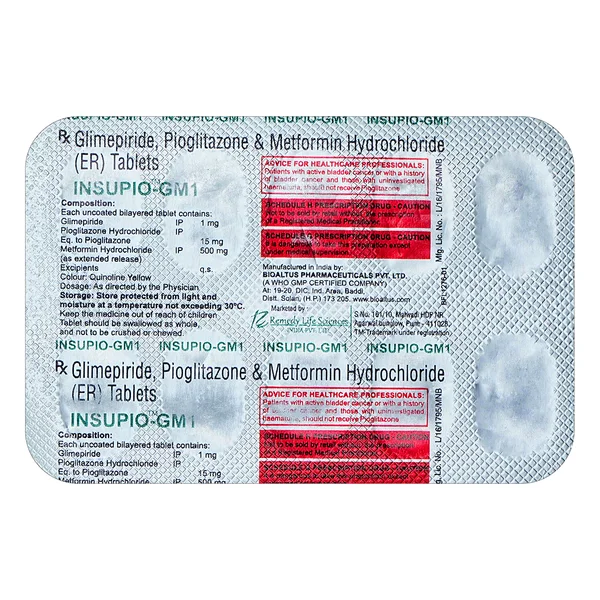 Insupio GM1 Tablet 10's