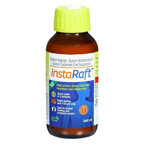 Instaraft Sugar Free Mint Oral Suspension 200 ml