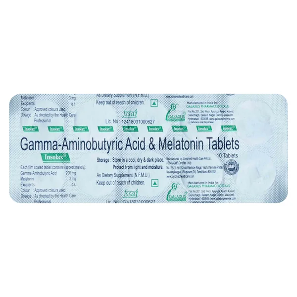 Insolax Tablet 10's