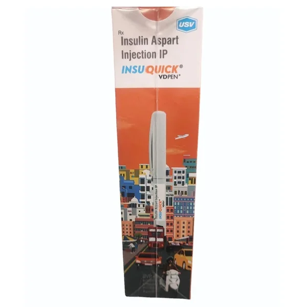Insuquick VD Pen 100U/ml Injection 3 ml