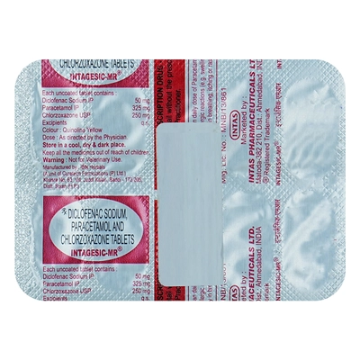 Intagesic MR Tablet 10's, Pack of 10 TABLETS