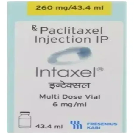 Intaxel 260 mg Injection 43.4 ml
