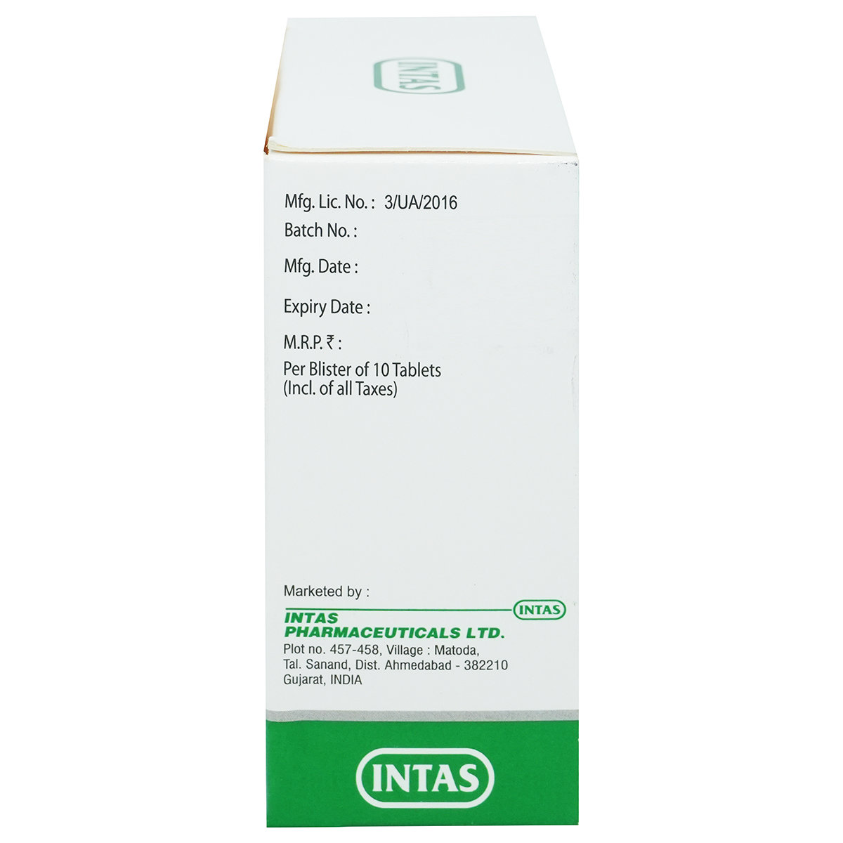 Intacoxia-MR Tablet 10's, Pack of 10 TABLETS Intacoxia-MR Tablet 10's, Pack of 10 TABLETS