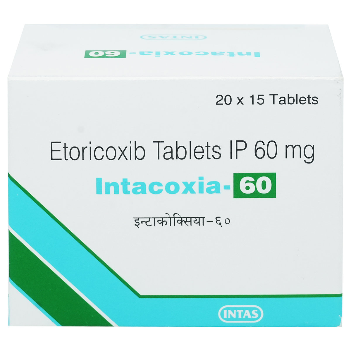 Intacoxia-60 Tablet 15's, Pack of 15 Intacoxia-60 Tablet 15's, Pack of 15