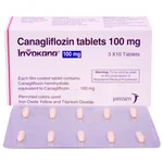Invokana 100 mg Tablet 