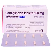 Invokana 100 mg Tablet 10's, Pack of 10 TABLETS