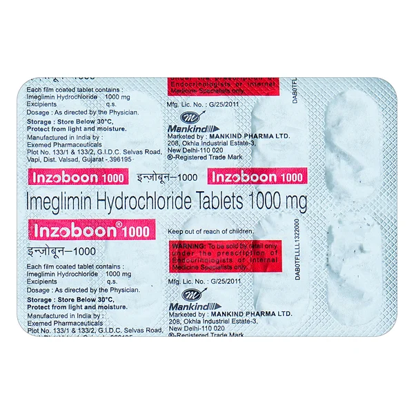 Inzoboon 1000 Tablet 10's