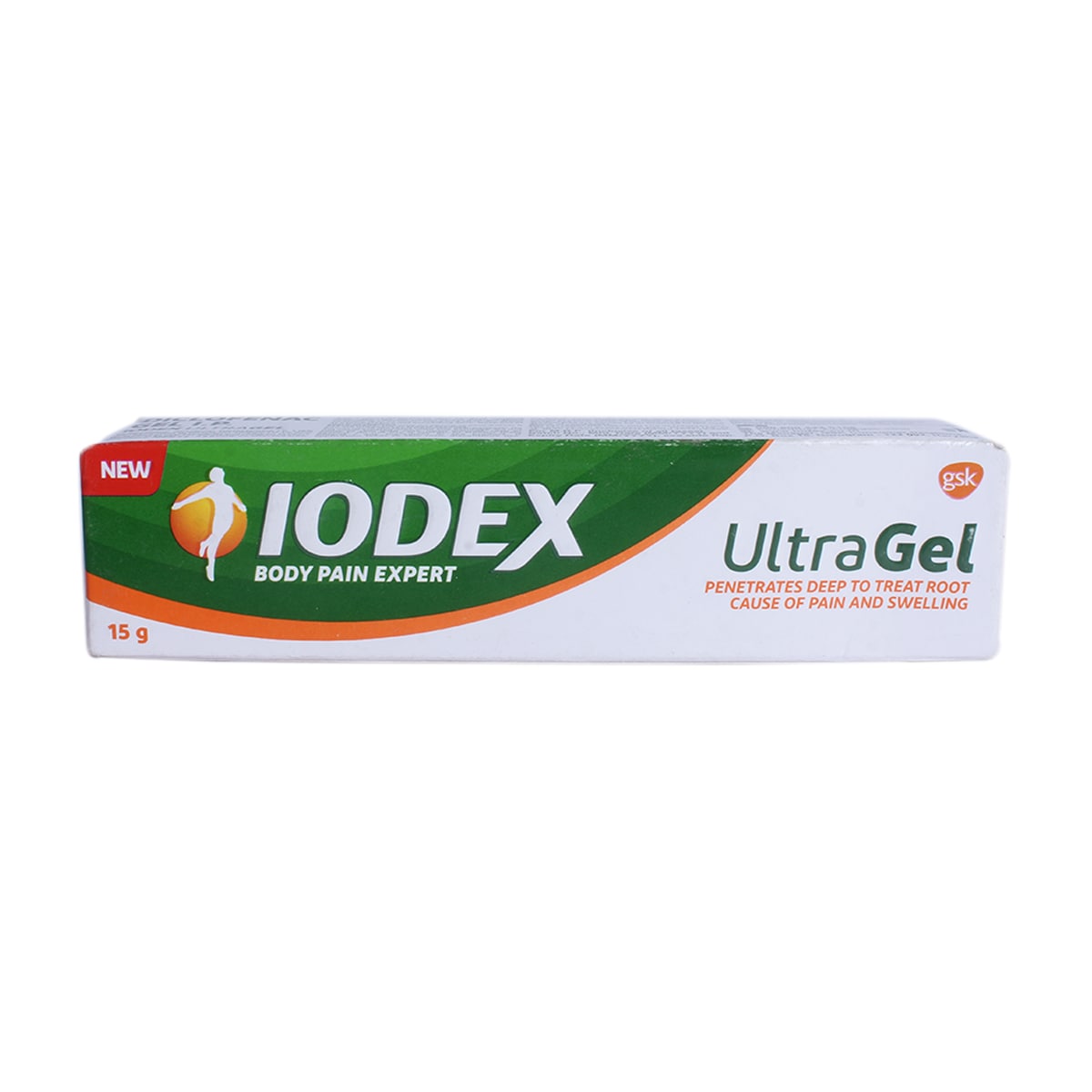 Iodex New Ultra 1%W/W Gel 15Gm, Pack of 1 Gel Iodex New Ultra 1%W/W Gel 15Gm, Pack of 1 Gel