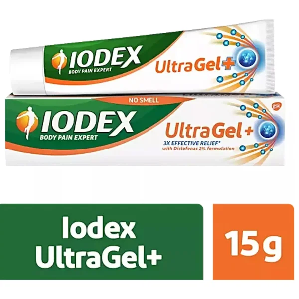 Iodex Ultra Gel Plus Body Pain Expert, 15 gm