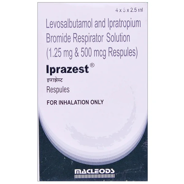 Iprazest Respules 5X2.5 ml