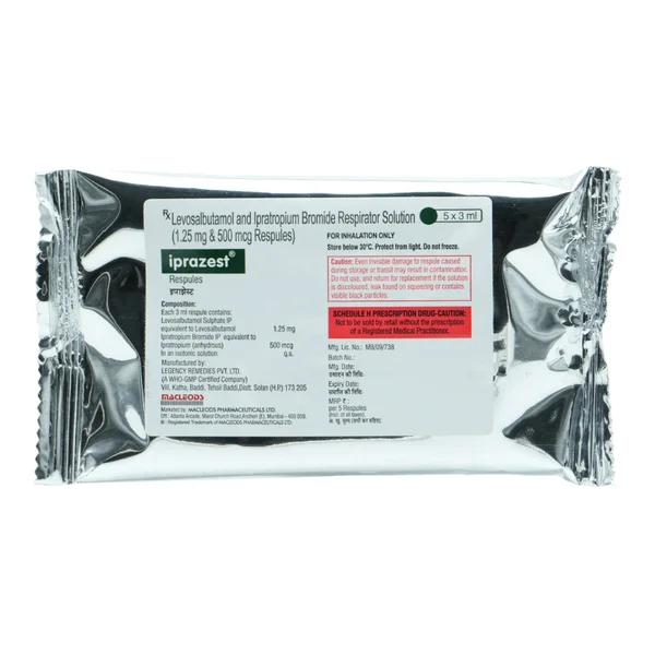 Iprazest Respules 5X3 ml