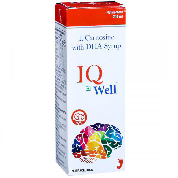 Buy IQ Well Suagr Free Syrup 200 ml Online