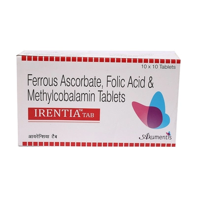 Irentia Tablet 10's, Pack of 10 TABLETS