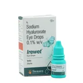 Irewet 0.1% Eye Drops 10 ml, Pack of 1 EYE DROPS