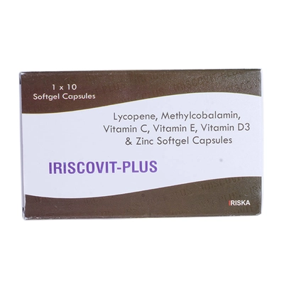 Iriscovit-Plus Capsule 10's, Pack of 10 CapsuleS