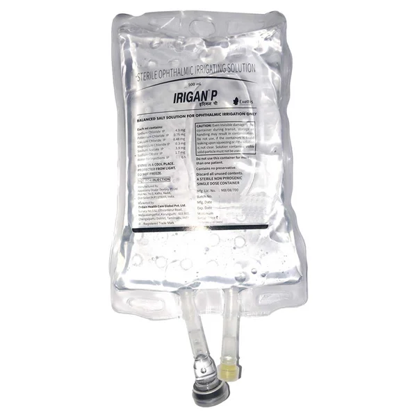 Irigan P Ophthalmic Irrigating Solution 500 ml, Pack of 1