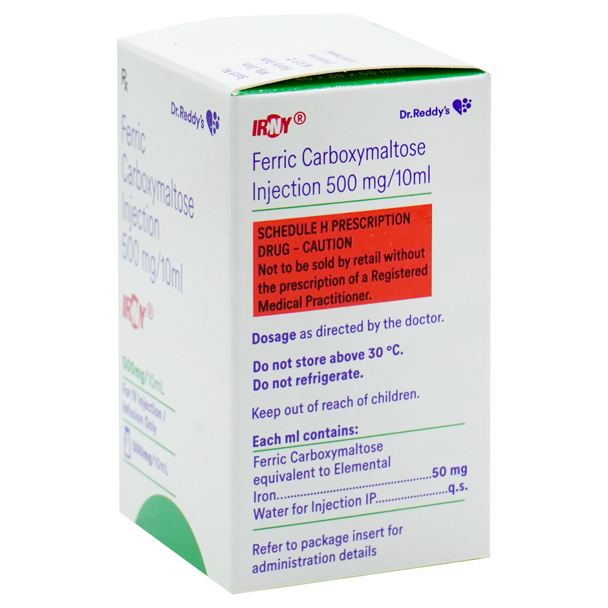 Irny 500 mg Injection 10 ml, Pack of 1 Injection Irny 500 mg Injection 10 ml, Pack of 1 Injection
