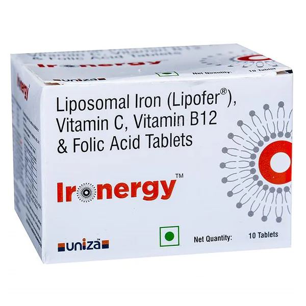 Ironergy Tablet 10's, Pack of 10