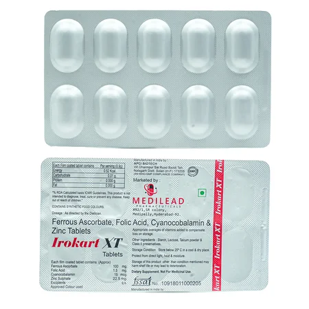 Irokart-XT Tablet 10's