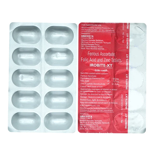 Irobite-XT Tablet 10's