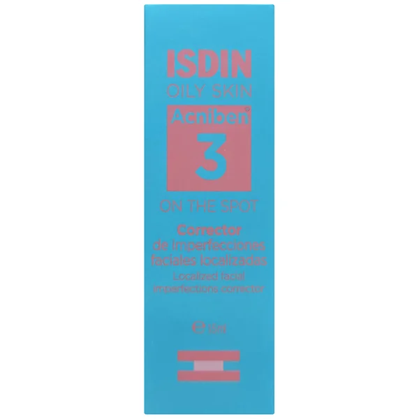 Isdin Oily Skin Acniben-3 On The Spot Corrector, 15 ml