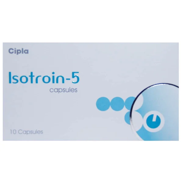 Isotroin 5 Capsule, Pack of 10 CapsuleS