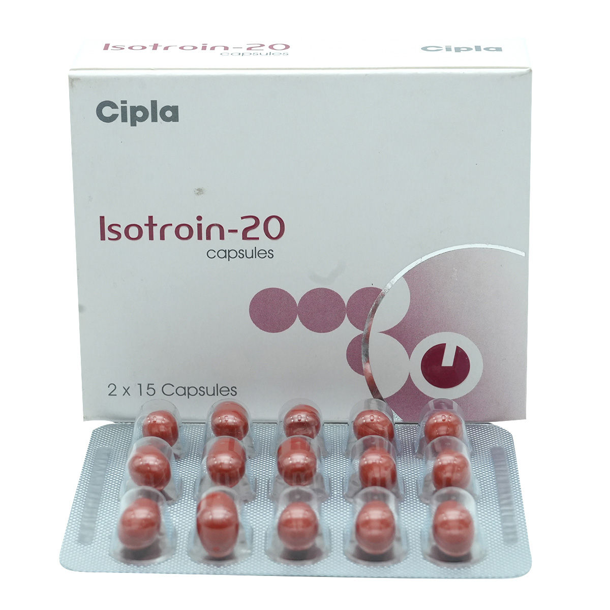 Buy Isotroin-20 Softgel Capsules 15's Online