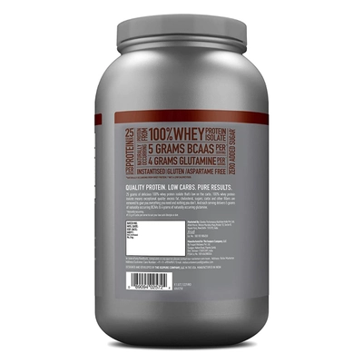 Isopure Low Carb 100% Whey Protein Isolate Dutch Chocolate Flavour Powder, 4.41 lb, Pack of 1